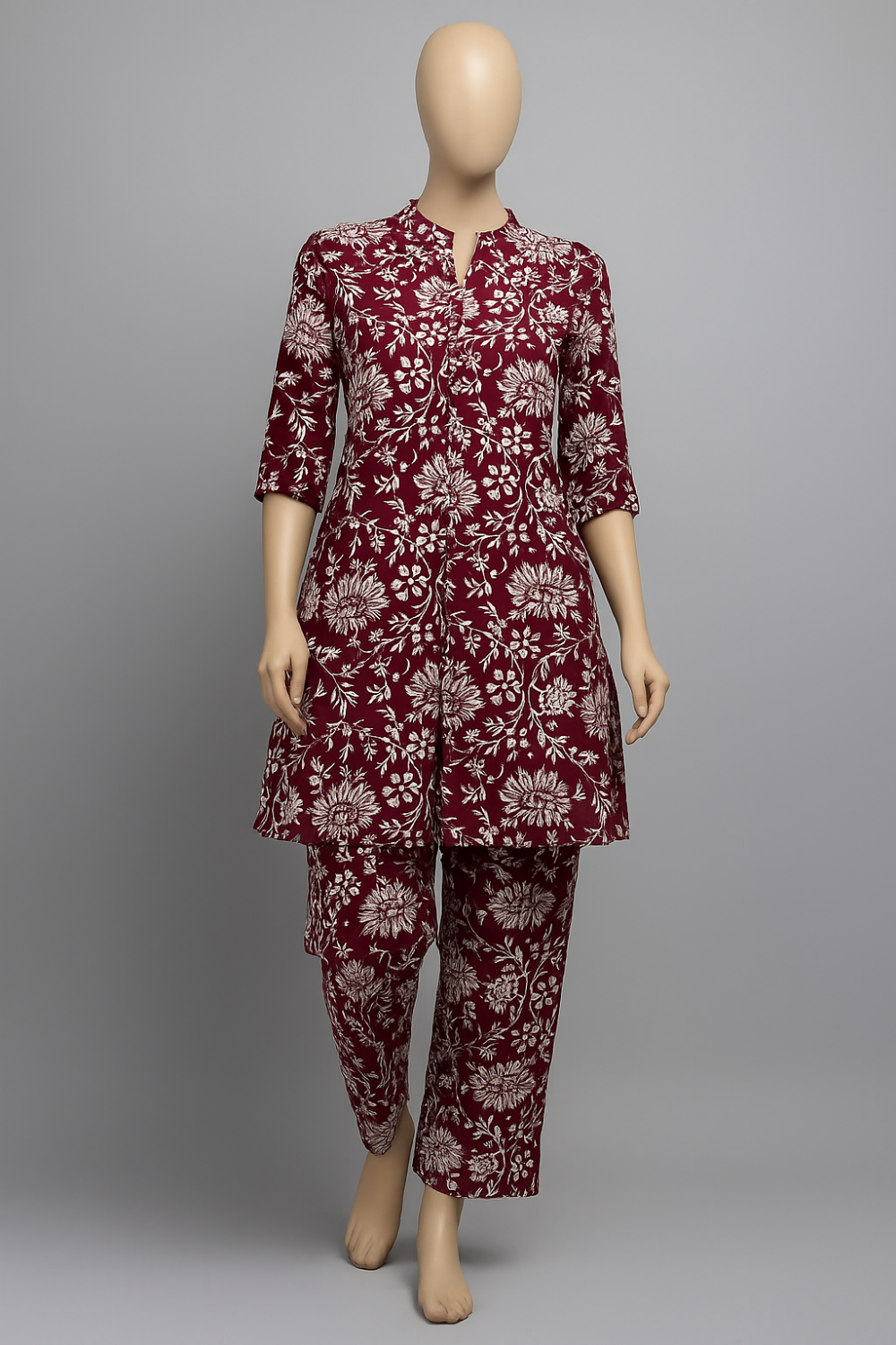 Chinese Collared Co-Ord Sets