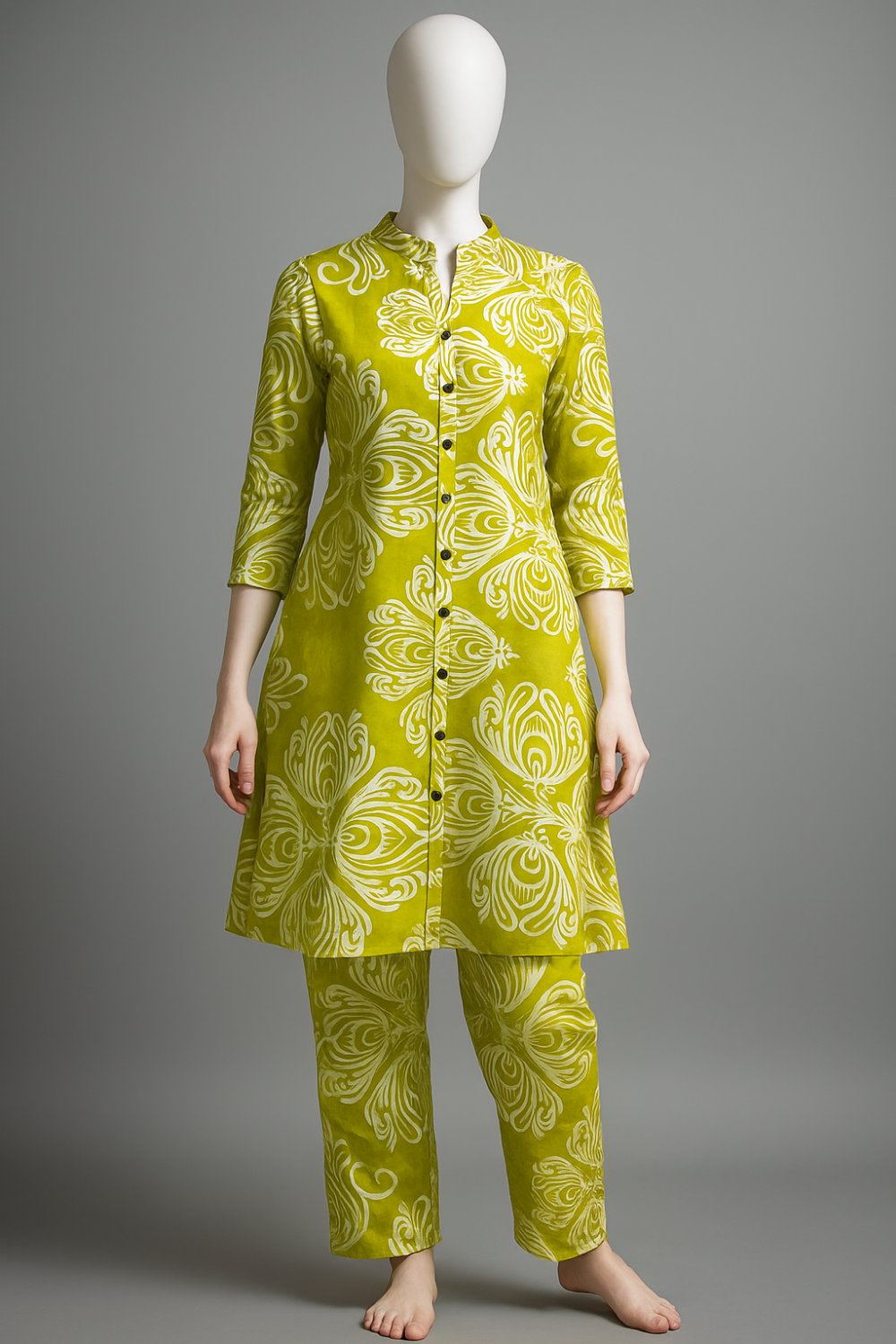 Chinese Collared Co-Ord Sets