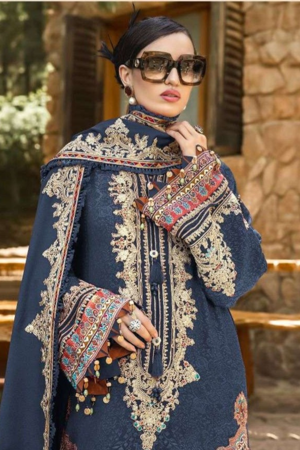 Exclusive Embroidered Lawn Suits (Readymade)