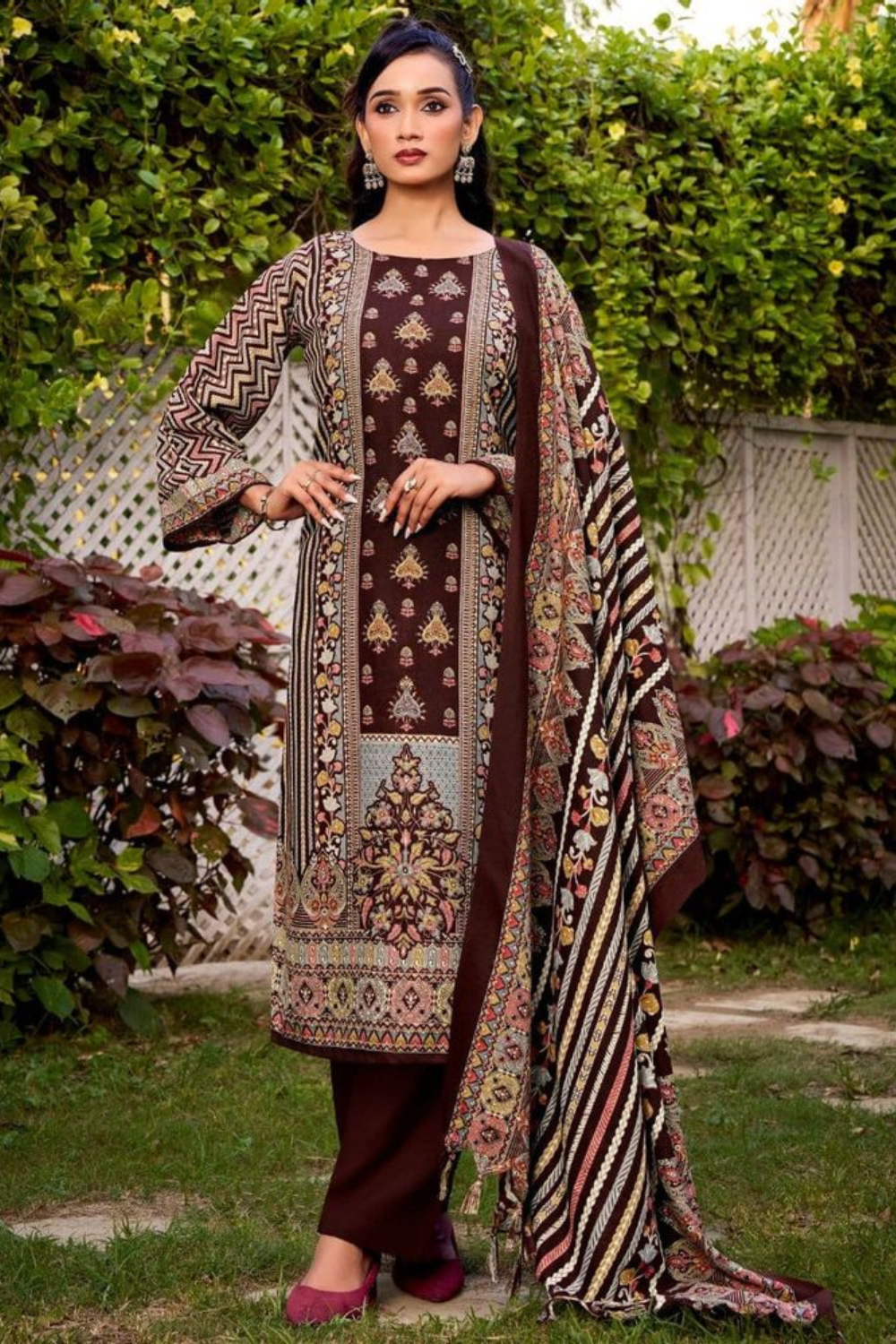 Pure Pashmina Wool Suits (UNSTITCHED)