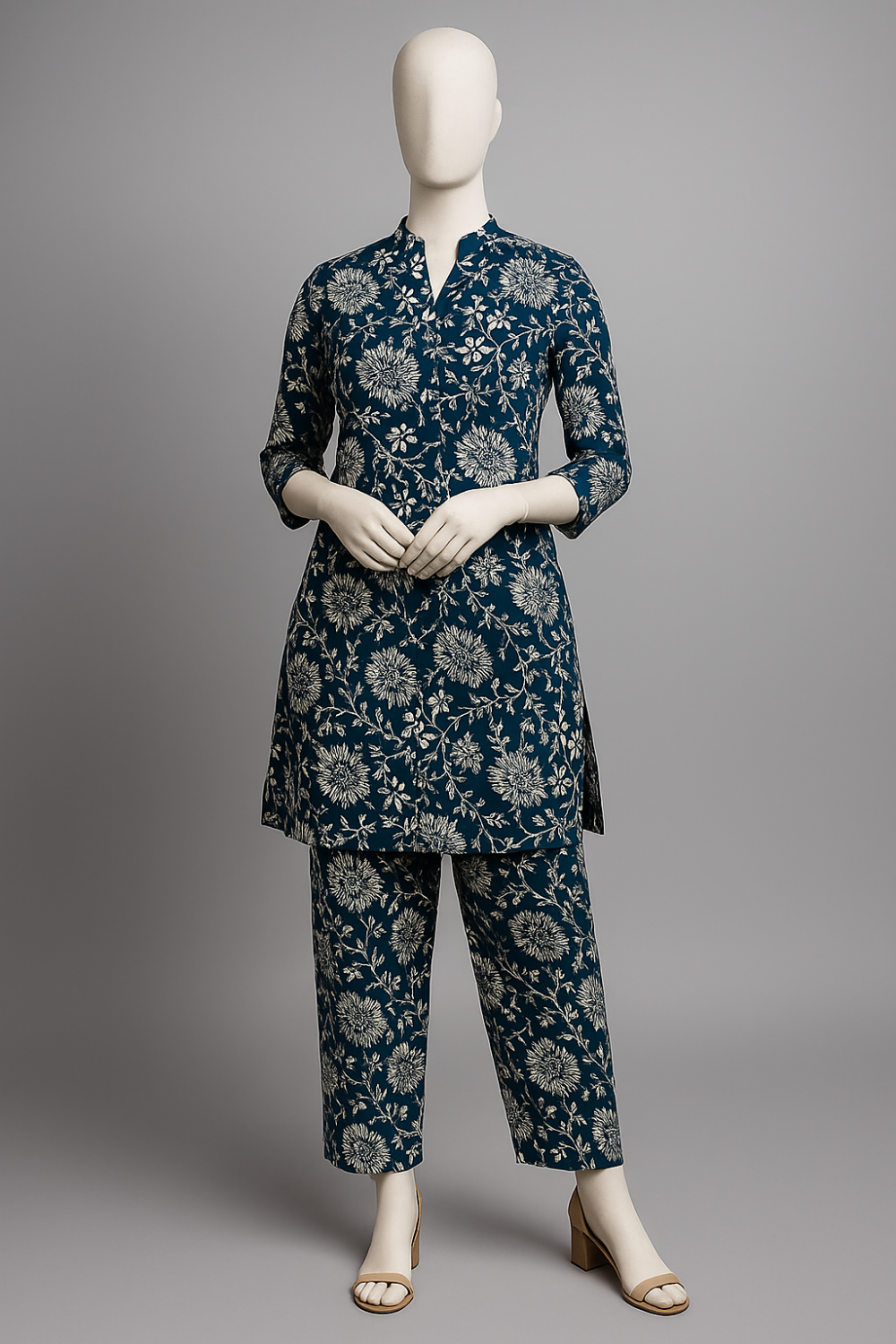 Chinese Collared Co-Ord Sets