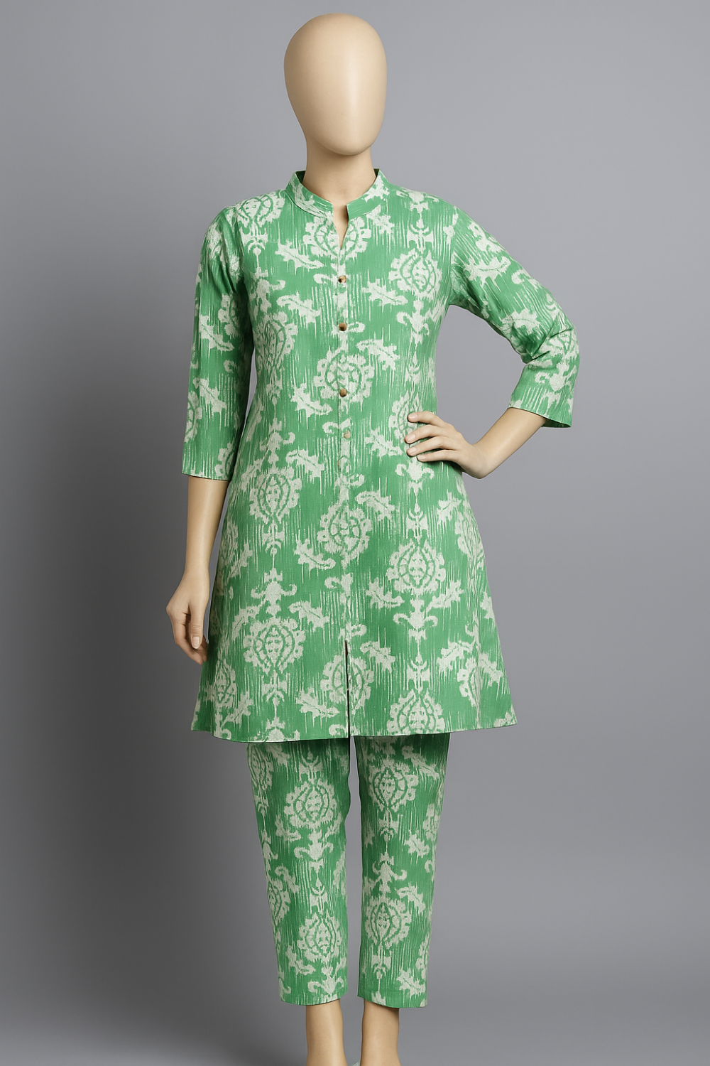 Chinese Collared Co-Ord Sets