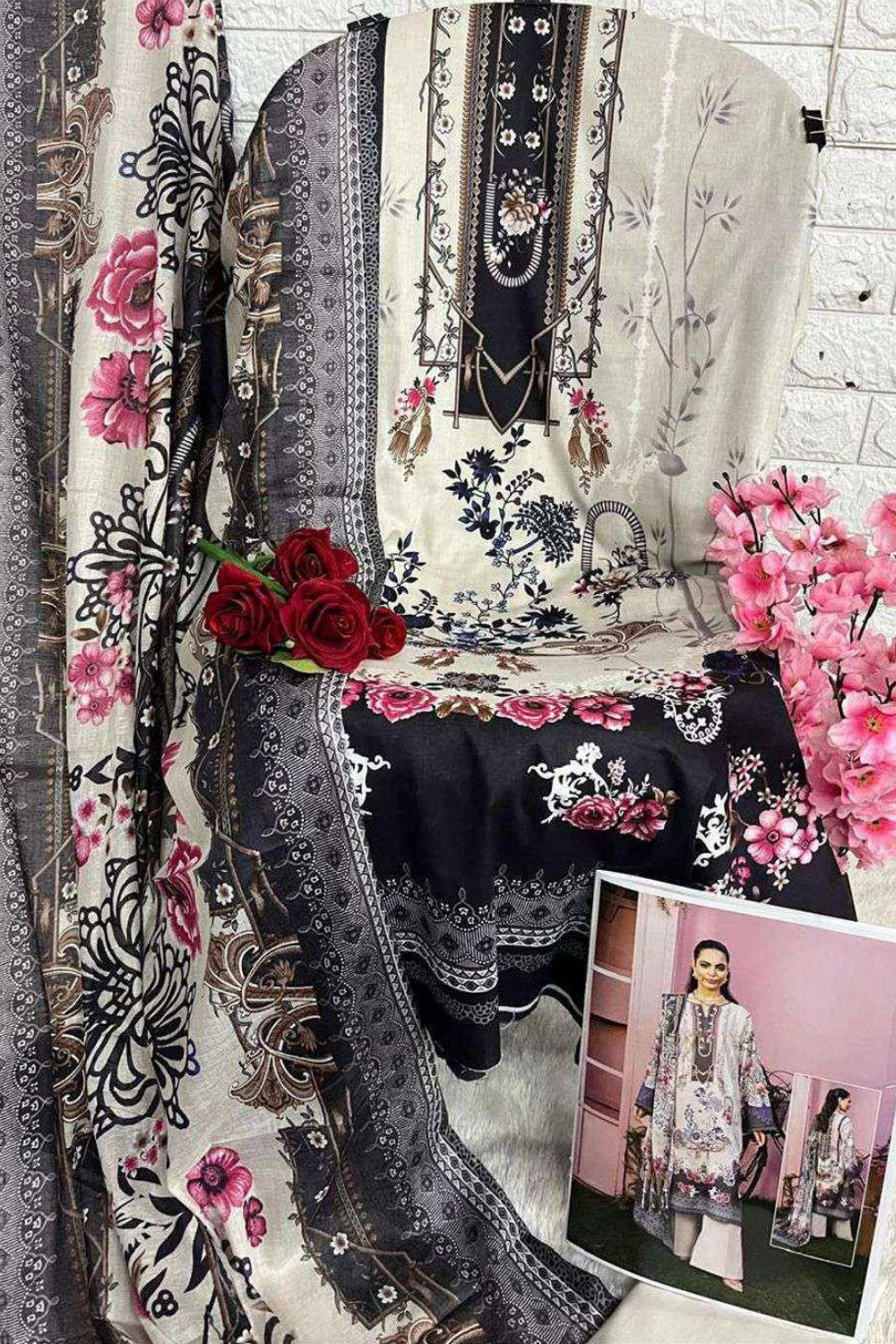 Heavy Lawn Suits (Unstitched)