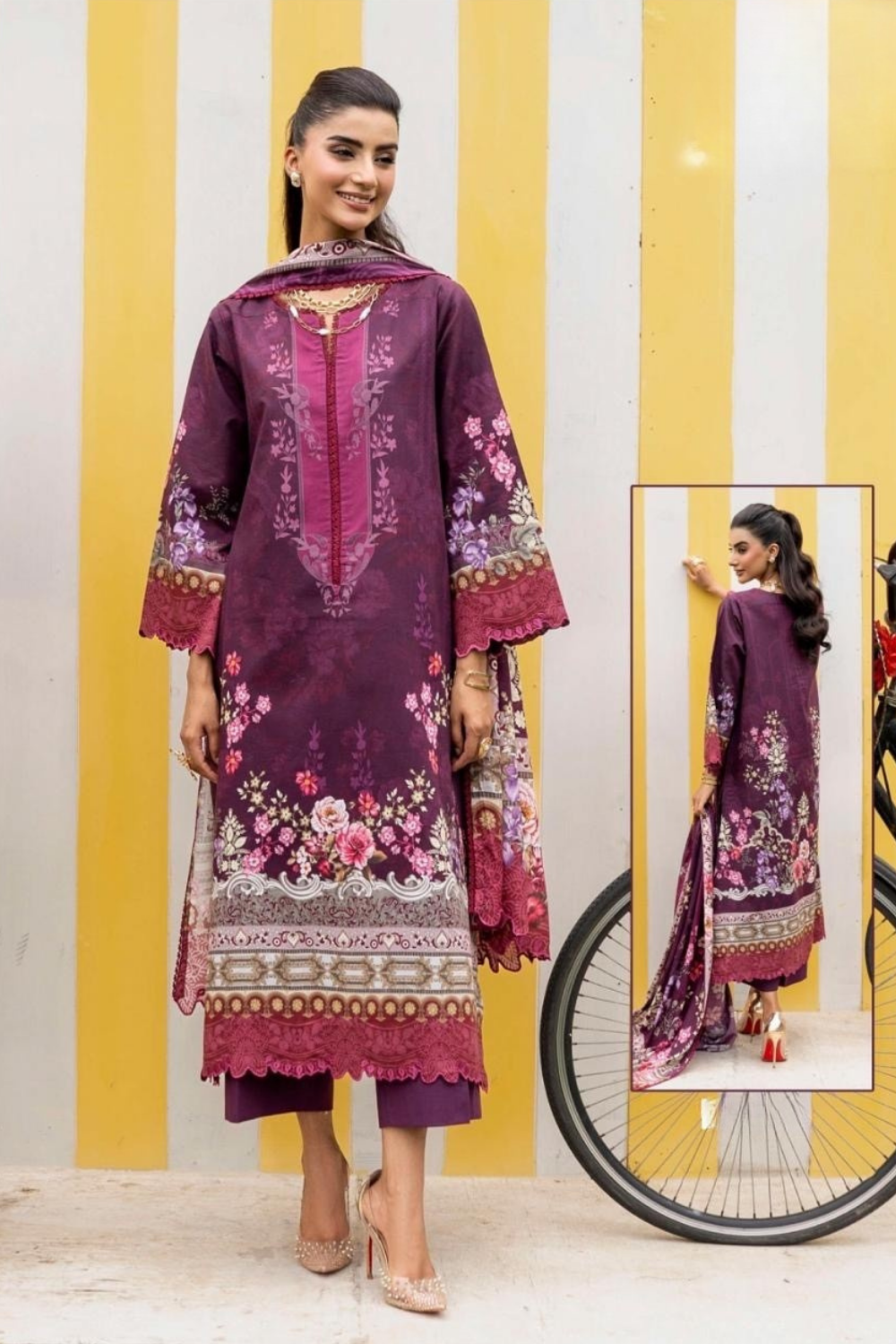 Heavy Lawn Suits (Unstitched)