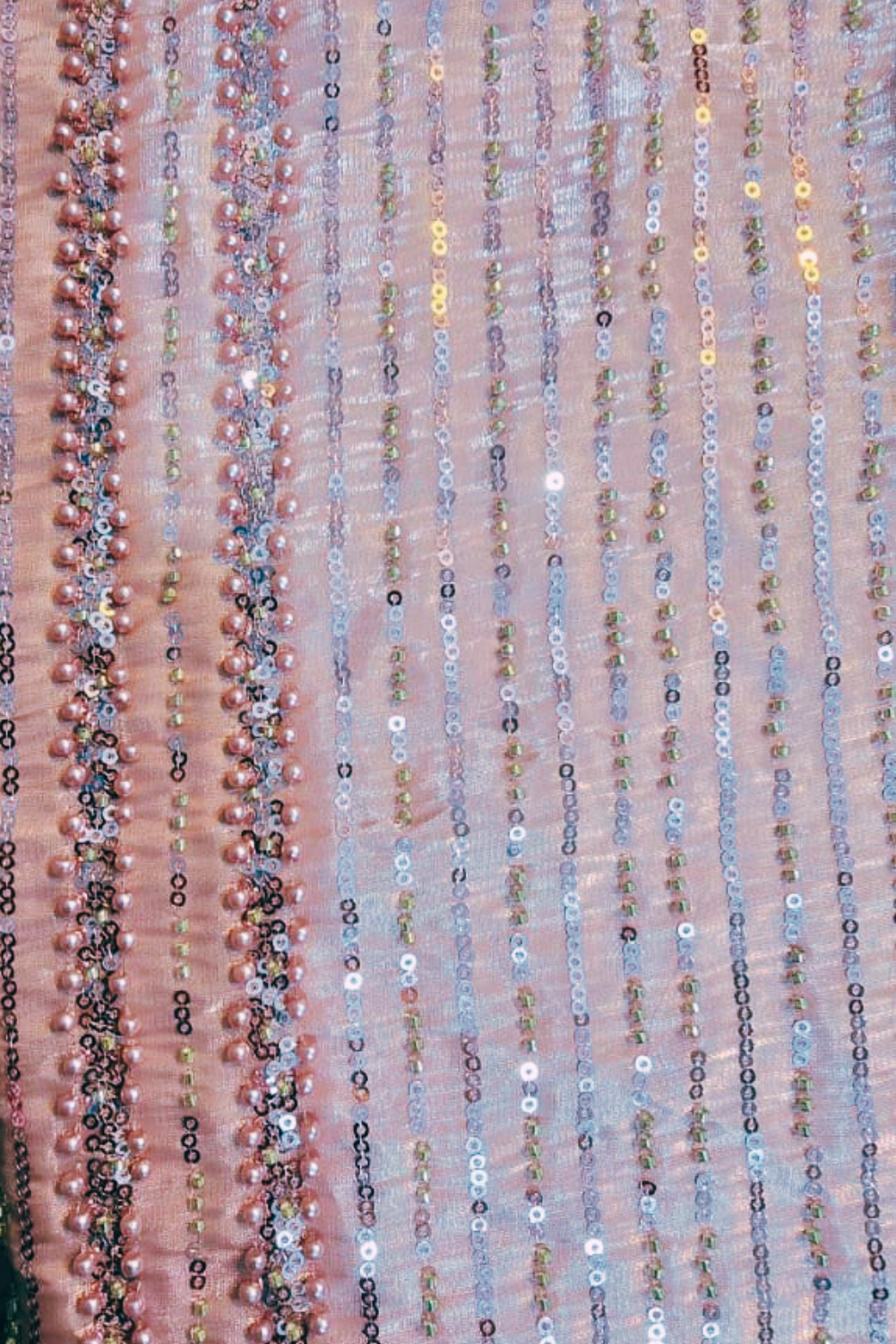 Heavy Self Pearls Dress (UNSTITCHED)