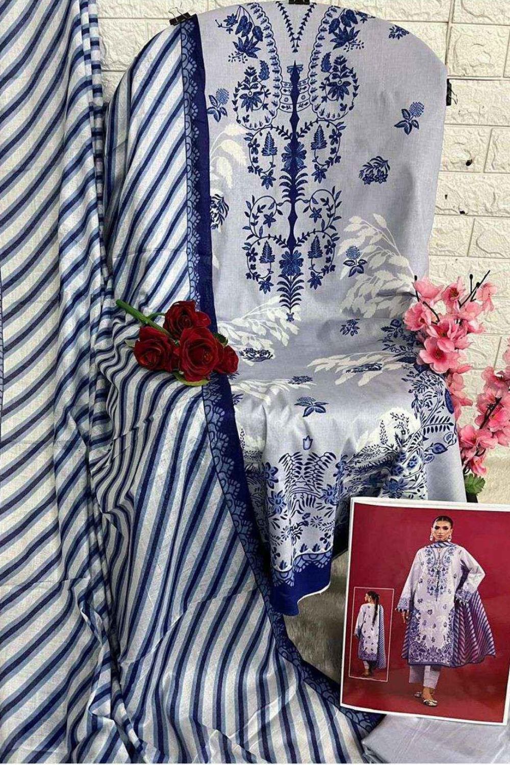 Heavy Lawn Suits (Unstitched)