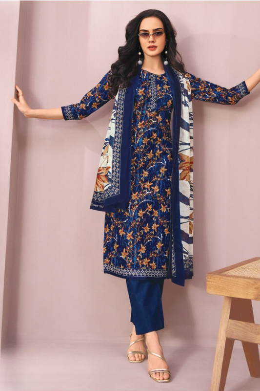 Pure Cotton Dress Material (Unstitched)