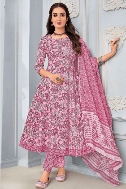 Anarkali 3-PCS Set