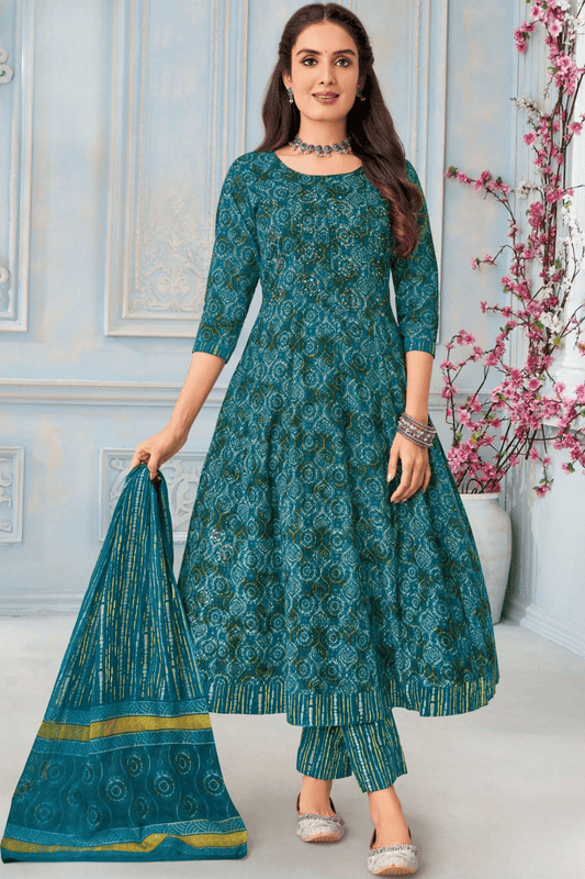 Anarkali 3-PCS Set