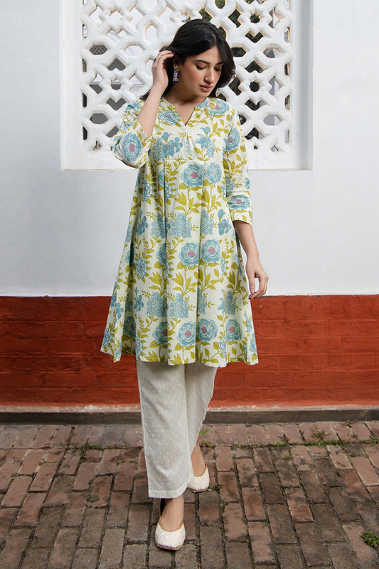 Cotton Floral Tunic