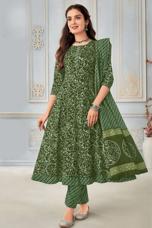 Anarkali 3-PCS Set