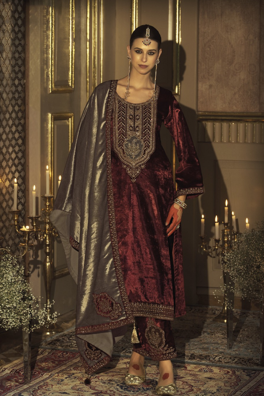 Luxury Velvet Collection (UNSTITCHED)